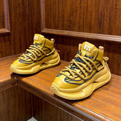 2025年秋季 时尚 新款 欧洲站男鞋 厚底增高网红老爹鞋 韩版 百搭休闲鞋