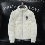 2025冬季新款90%白鸭绒羽绒服钱塘60116633P305沙发白色，男装羽绒服，钱塘6011