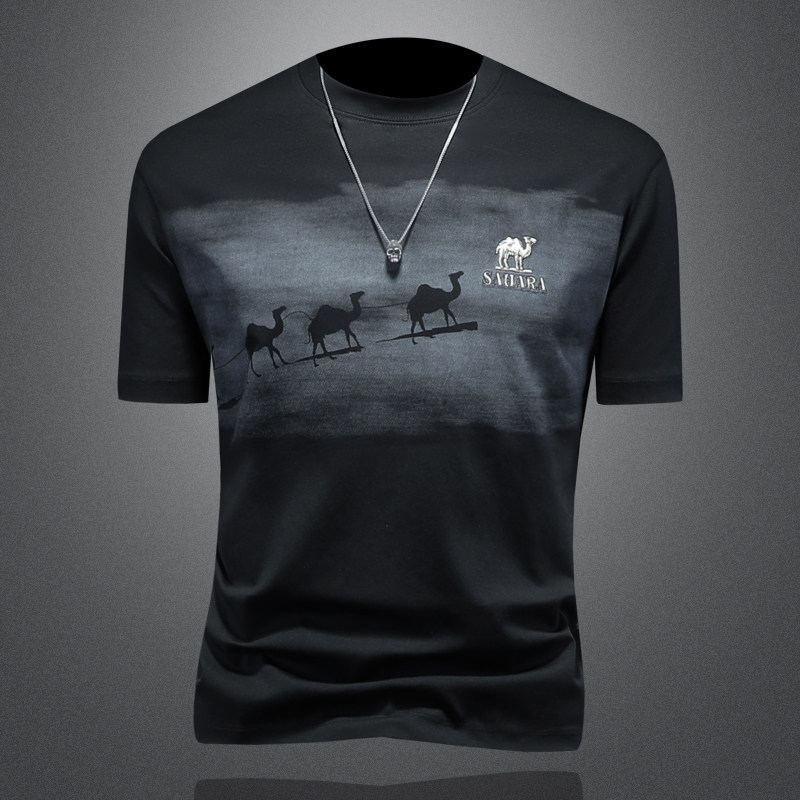 2025夏季新款微阔短袖T恤钱塘601125084P68镂空黑色,商品下架区,钱塘6011