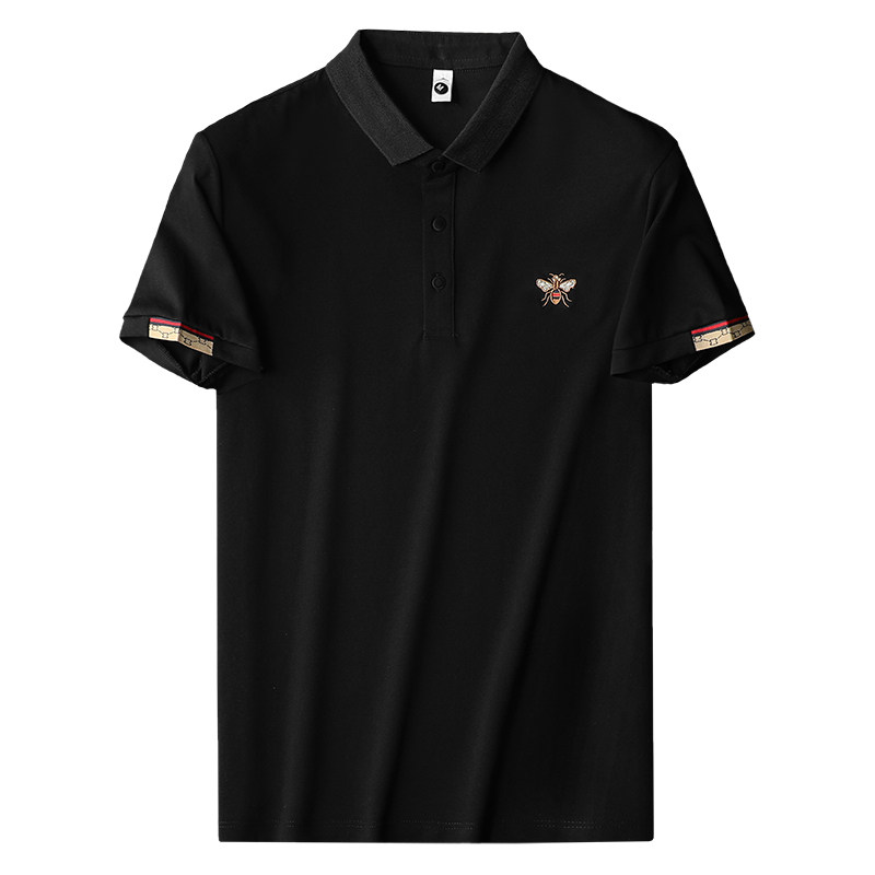 2021年夏季新款短袖polo衫钱塘3021-26811P70平铺白色,男装T恤,钱塘6011