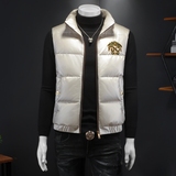 2025冬季新款90%白鸭绒羽绒马甲Y9952P295假模白，男装羽绒服，钱塘6011