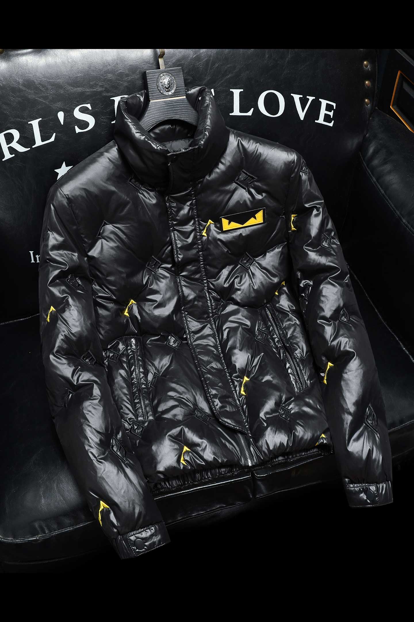 2025冬季新款90%白鸭绒立领亮面羽绒服钱塘6011-6638P330沙发,男装羽绒服,钱塘6011