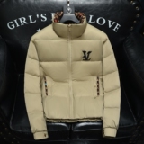 2025冬季新款90%白鸭绒立领提花羽绒服钱塘6011-6650P335沙发，男装羽绒服，钱塘6011