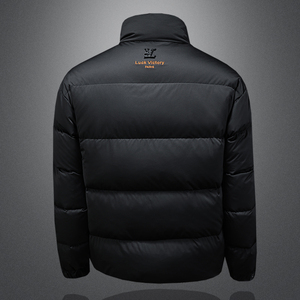 2025冬季新款90%白鸭绒立领提花羽绒服 钱塘6011-6650  P335 镂空图片