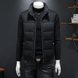 2025冬季新款高品质90%白鸭绒羽绒马甲6011-9957P285假模，男装羽绒服，钱塘6011