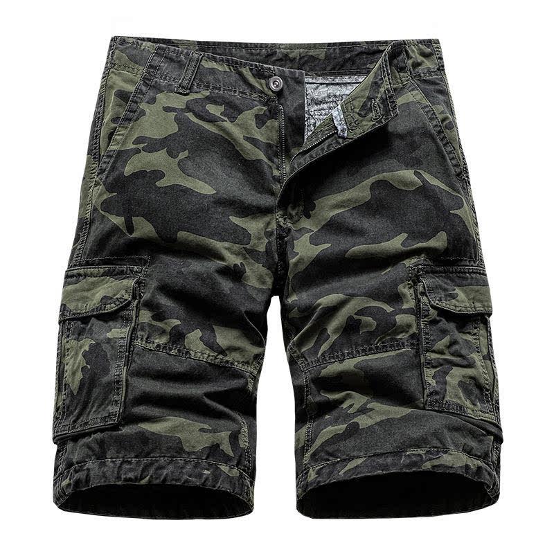 Amazon camouflage workwear shorts, wholesale of foreign trad