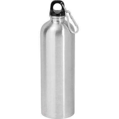 New 500ML/750ML Sliver Aluminum Water Bottles Flask Double W