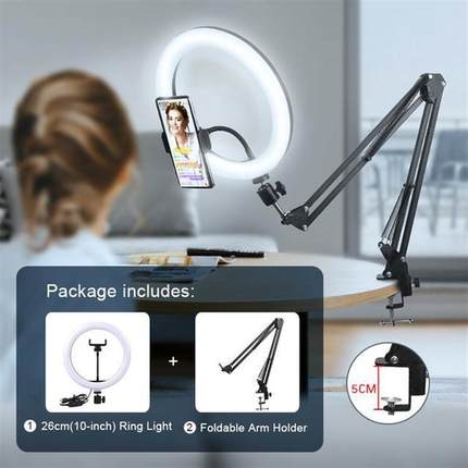 Selfie Ring Light Photography Led Rim Of Lamp With Mobile Ho