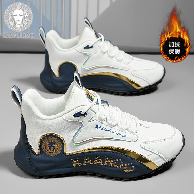 冬季皮面加绒帕拉鞋阿帕奇休闲鞋