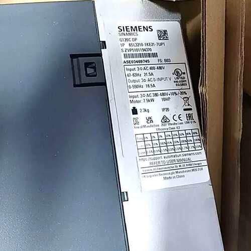 [议价可修]6SL3210-1KE21-7UP1变频器，全新裸机带
