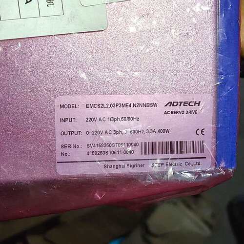 [议价可修]埃斯顿伺服驱动器 全新EMCS2L2.03P3ME4.N2N