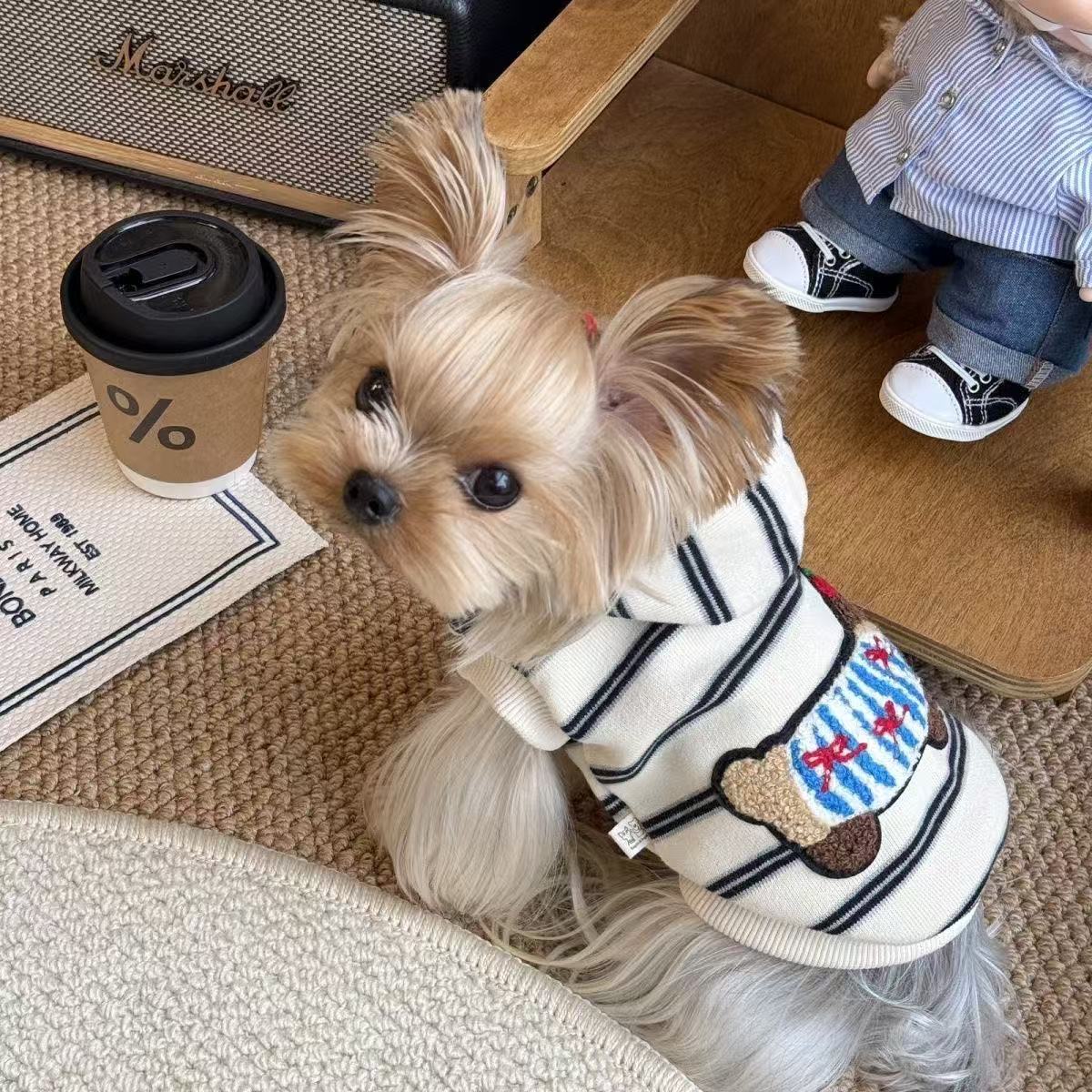 宠物狗狗衣服卫衣泰迪比熊马尔济