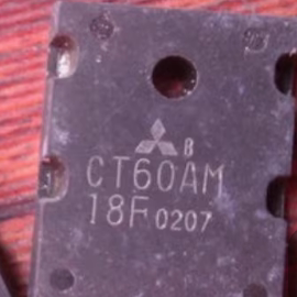 日本三菱电磁炉IGBT管 CT60AM-18F 60A 900V 拆机