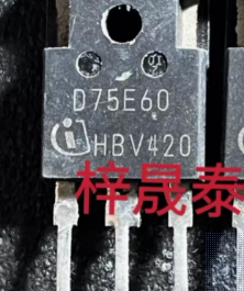 D75E60 TO-247 常用快恢复二级管 75A 600v