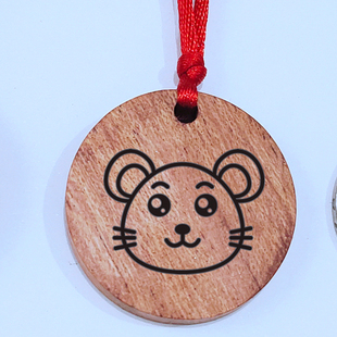 定制刻字儿童防走失挂牌吊坠手环宝宝防走丢神器项链信息卡电话牌