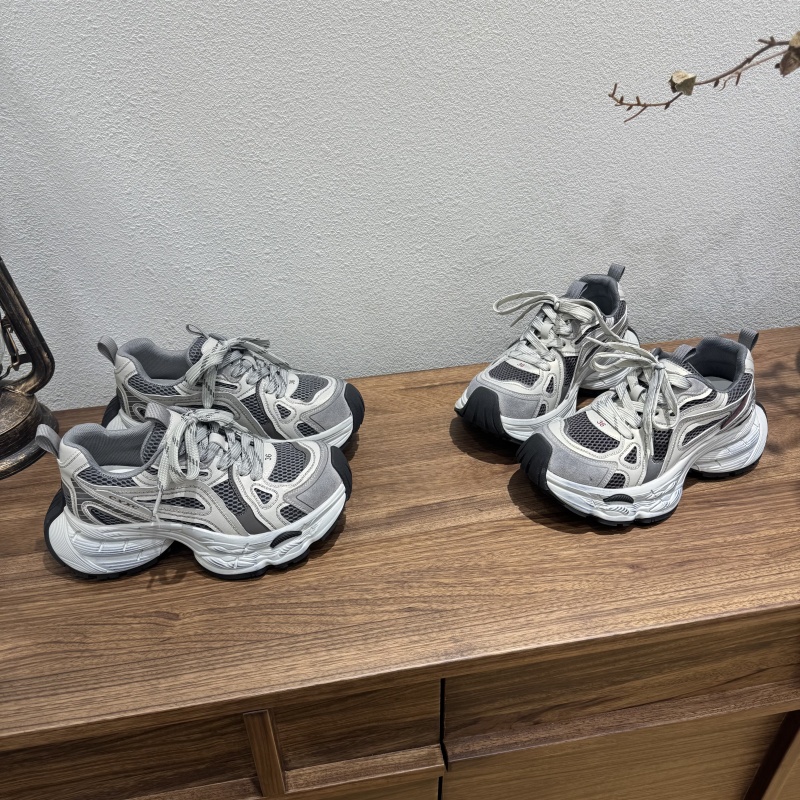 棒球队长云朵老爹鞋女2025秋季新款百搭透气增高休闲鞋学生运动鞋