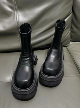 【腿精靴】棒球队长瘦瘦靴 跟高5.5cm【BBCAPT】BQ89210