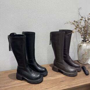 跟高7cm棒球队长BQ152 腿精瘦瘦靴