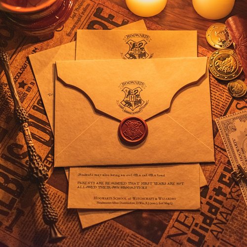 哈利波特霍格沃茨入学通知书信封