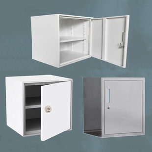 食品添加剂柜专用餐厅柜带锁不锈钢储物柜壁挂工具箱柜食品药品柜