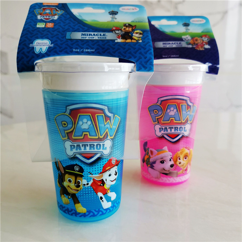 美国munchkin麦肯齐宝宝学饮杯防漏防呛婴儿360度魔术杯饮水杯