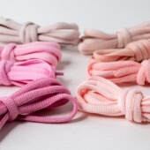 半圆粉色运动鞋 带适用于斯凯奇藕灰浅樱粉黑白黄色女男运动篮球板