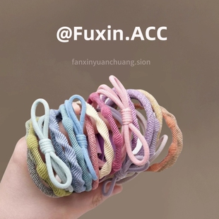 好不好看！你说了算~旅行发卡皮筋女发圈头绳简约扎发弹力发绳
