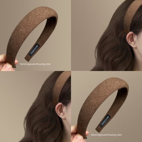 甜美海绵高颅顶发箍日常外出洗脸