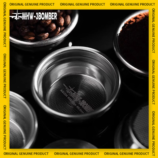 MHW-3BOMBER轰炸机咖啡双份粉碗58mm通用半自动意式咖啡机配件18g