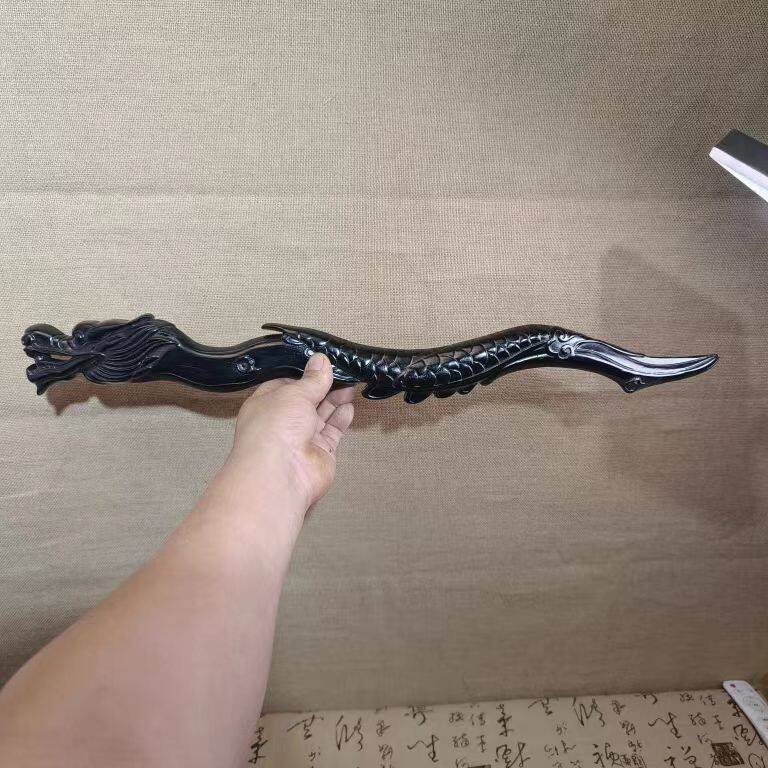 勇者大冒险桃木惊蛰剑神茶武器道具,收藏道具惊蛰,纯木制