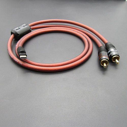 typecDIY音频线车载dspRCA