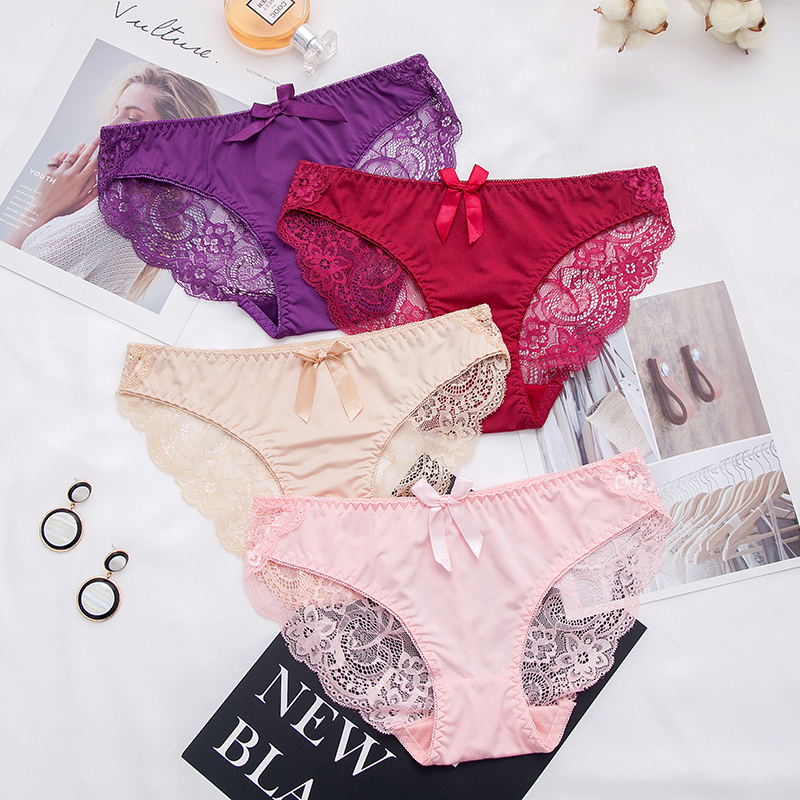 花边少女三角内裤任意6条包邮