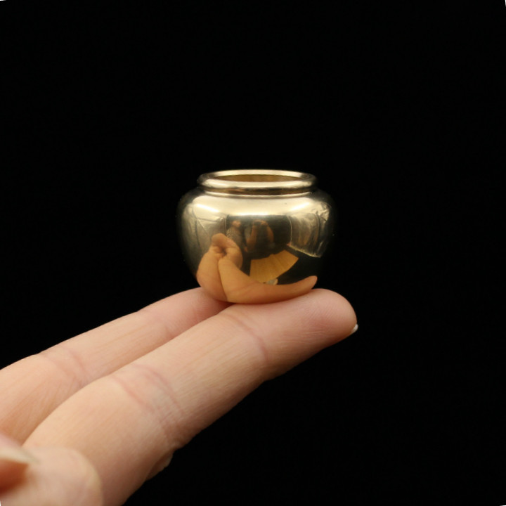 齐圣堂 纯铜光身迷你香炉酒坛形小香炉香插 线香塔香多功能香托,家居饰品,香薰炉,淘宝优惠券,粉丝福利购,淘宝优惠卷