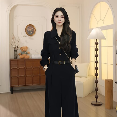BasicHouse/百家好连体裤