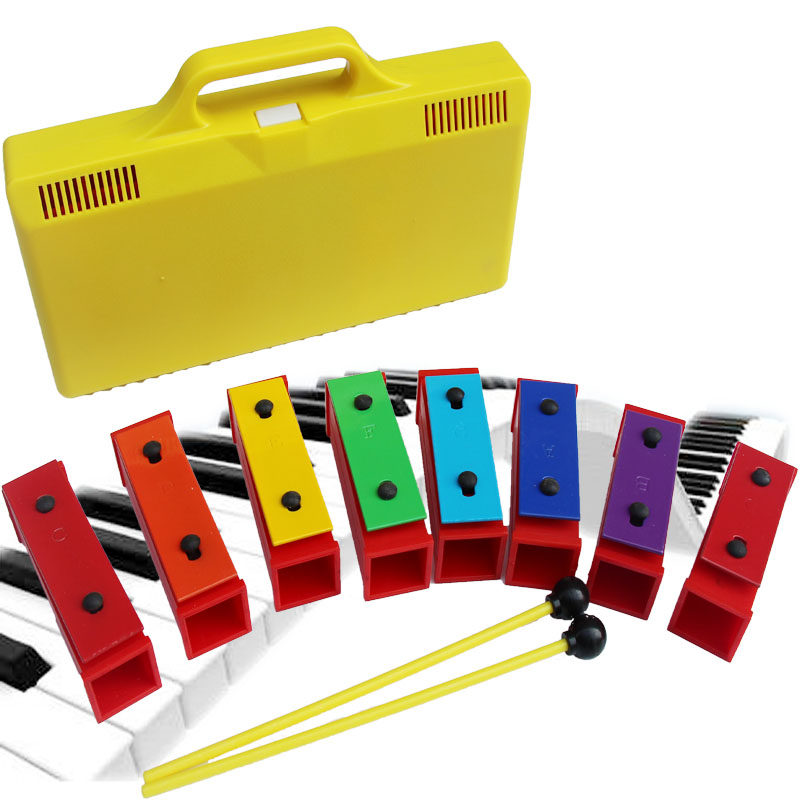 奥尔夫教具音砖八音块标准调音儿童打击乐器单8音砖幼儿音乐玩具