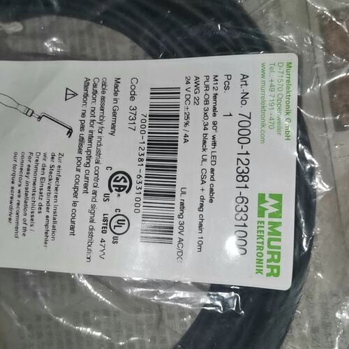 议价德国MURR穆尔7000-12381-6331000可维修