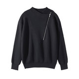 M246-P88控118社会小伙冬季圆领毛衣新款男修身针织衫男潮流黑1，男装针织衫/毛衣，电商A346