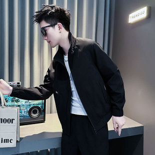 社会小伙店主风潮男夹克外套 J233 新款 P98控138 黑1 春装