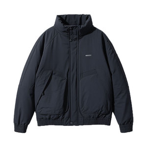F209-P138 控178 社会小伙立领棉衣外套潮流修身棉服男 咖1图片