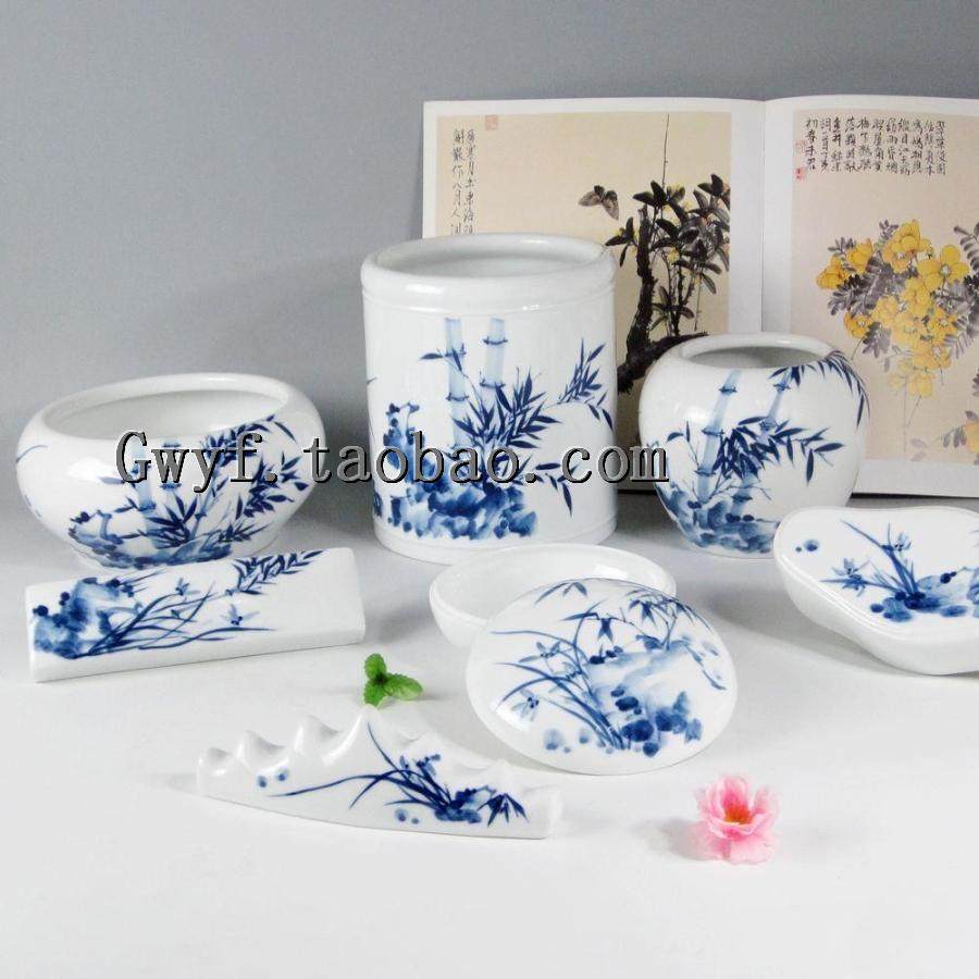 【景德镇红叶金品陶牌陶瓷】8头整套茶具