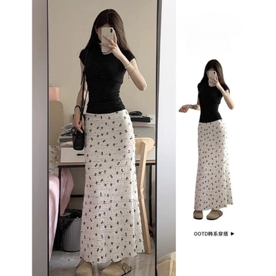 碎花半身裙女夏季新款轻