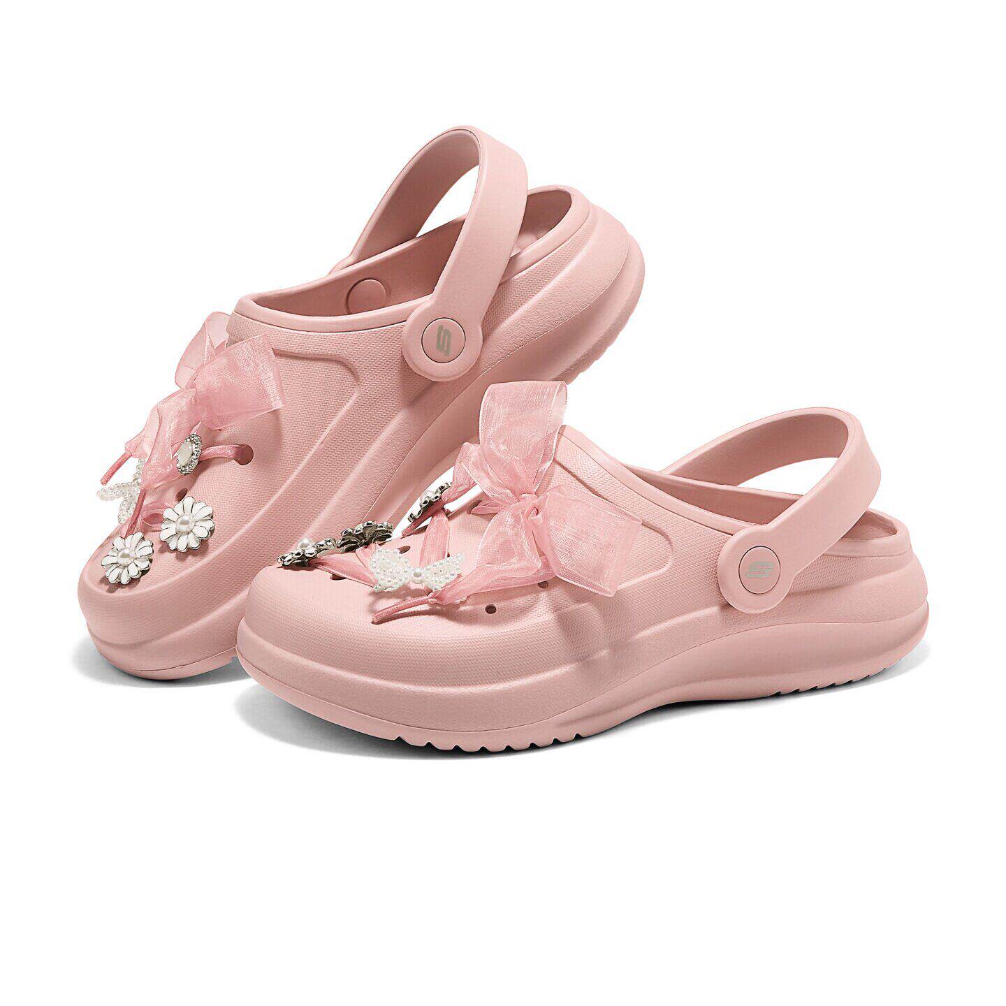 Skechers斯凯奇2026新款春夏季女士舒适增高厚底休闲泡泡鞋111725