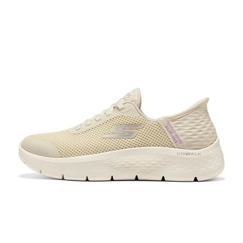 Skechers斯凯奇2026新款女士轻量透气舒适百搭休闲健步鞋124836W
