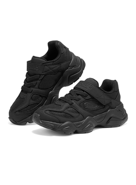 Skechers斯凯奇25新款夏季男孩轻质舒适魔术贴休闲老爹鞋405346L