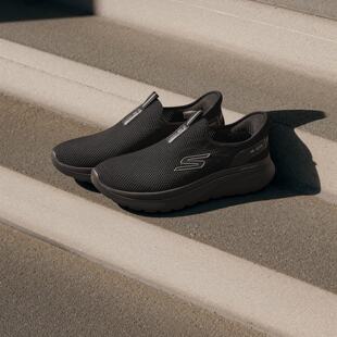 Skechers斯凯奇2026新款男士轻质舒适休闲透气一脚蹬健步鞋217085