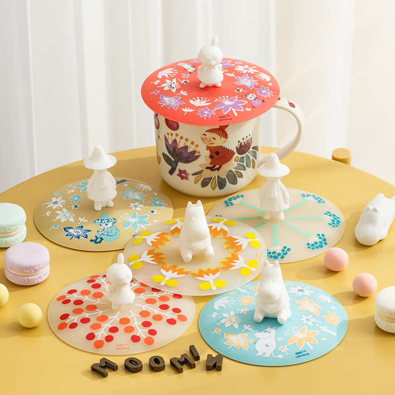 姆明moomin卡通马克杯硅胶茶杯