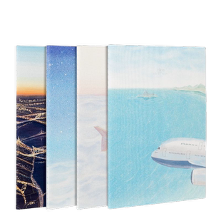 得力缝线加厚笔记本a5软皮记事本ins简约软抄本大号考研记录本b5学生作业本练习本牛皮缝线高中生专用本子