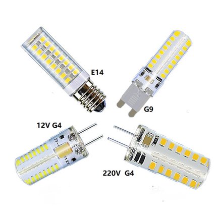 好亮led灯珠12V插脚G4小灯泡水晶灯玉米灯泡高亮220VG9插泡G4光源