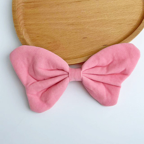 超大粉色蝴蝶结儿童帽子服装diy配件辅料伴手礼bb车包包配饰胸针