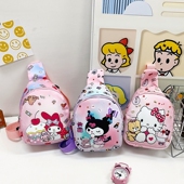 迷你包百搭儿童斜挎包女童卡通外出胸包可爱小包女童休闲男宝宝包